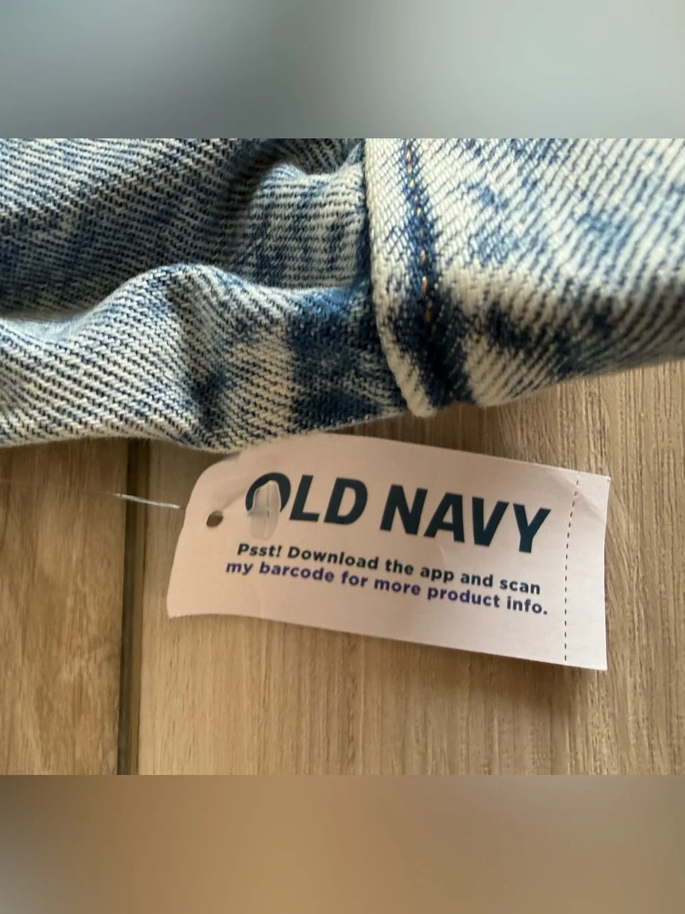 Old Navy Cropped Trucker Denim Jacket Blue 2T NWT